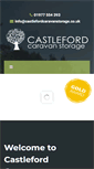 Mobile Screenshot of castlefordcaravanstorage.co.uk